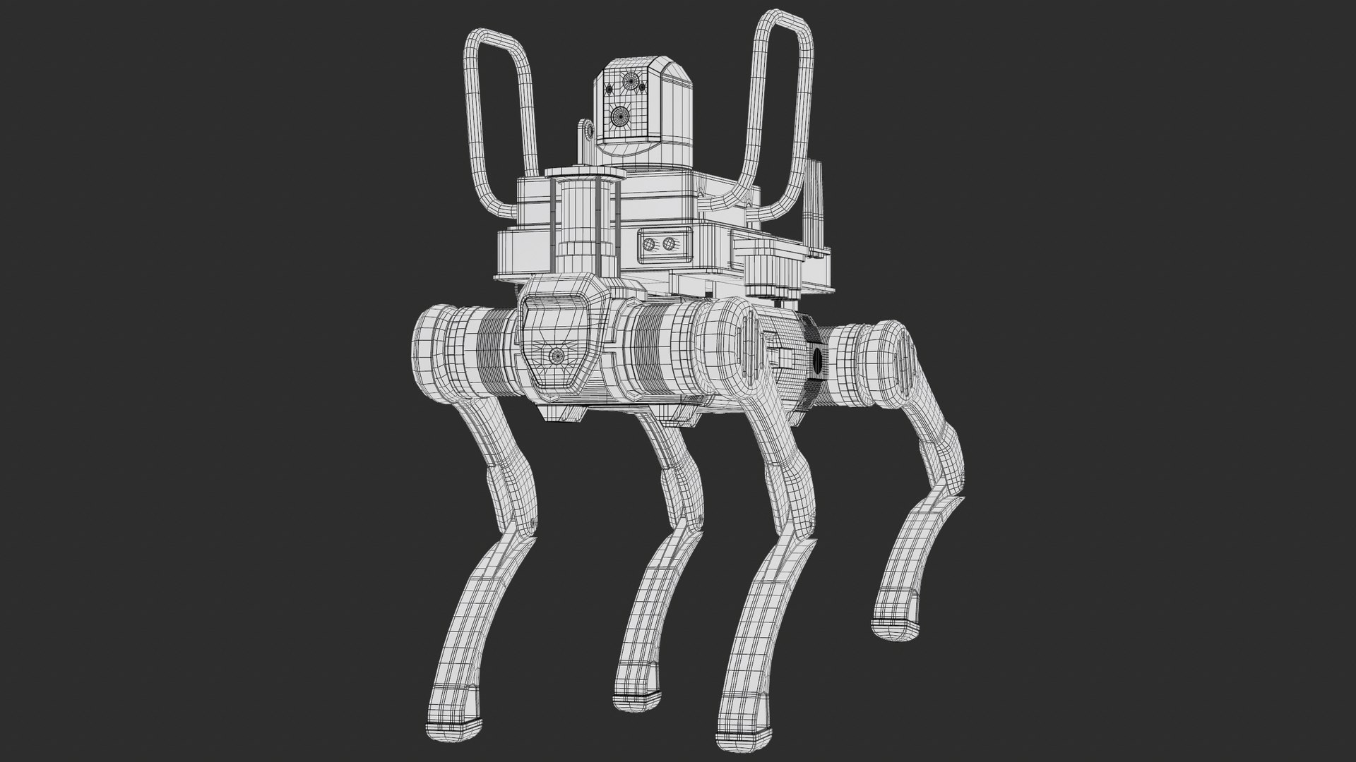 Firefighter Robot Unitree B2 Rescue Modification PBR 3D model https://p.turbosquid.com/ts-thumb/jd/MKwhqV/Bm/screenshot003_wire/png/1767975992/1920x1080/fit_q87/3c5aaf9a6b7e36cce783efae01ae7d595dc58913/screenshot003_wire.jpg