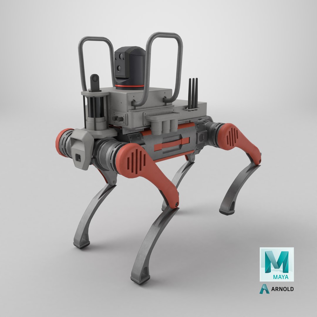 Firefighter Robot Unitree B2 Rescue Modification PBR 3D model https://p.turbosquid.com/ts-thumb/jd/MKwhqV/GF/stemcell_maya_arnold_render/png/1768301444/1920x1080/fit_q87/7a4d0a40077fde04182d3412dd9554b07e61fe61/stemcell_maya_arnold_render.jpg