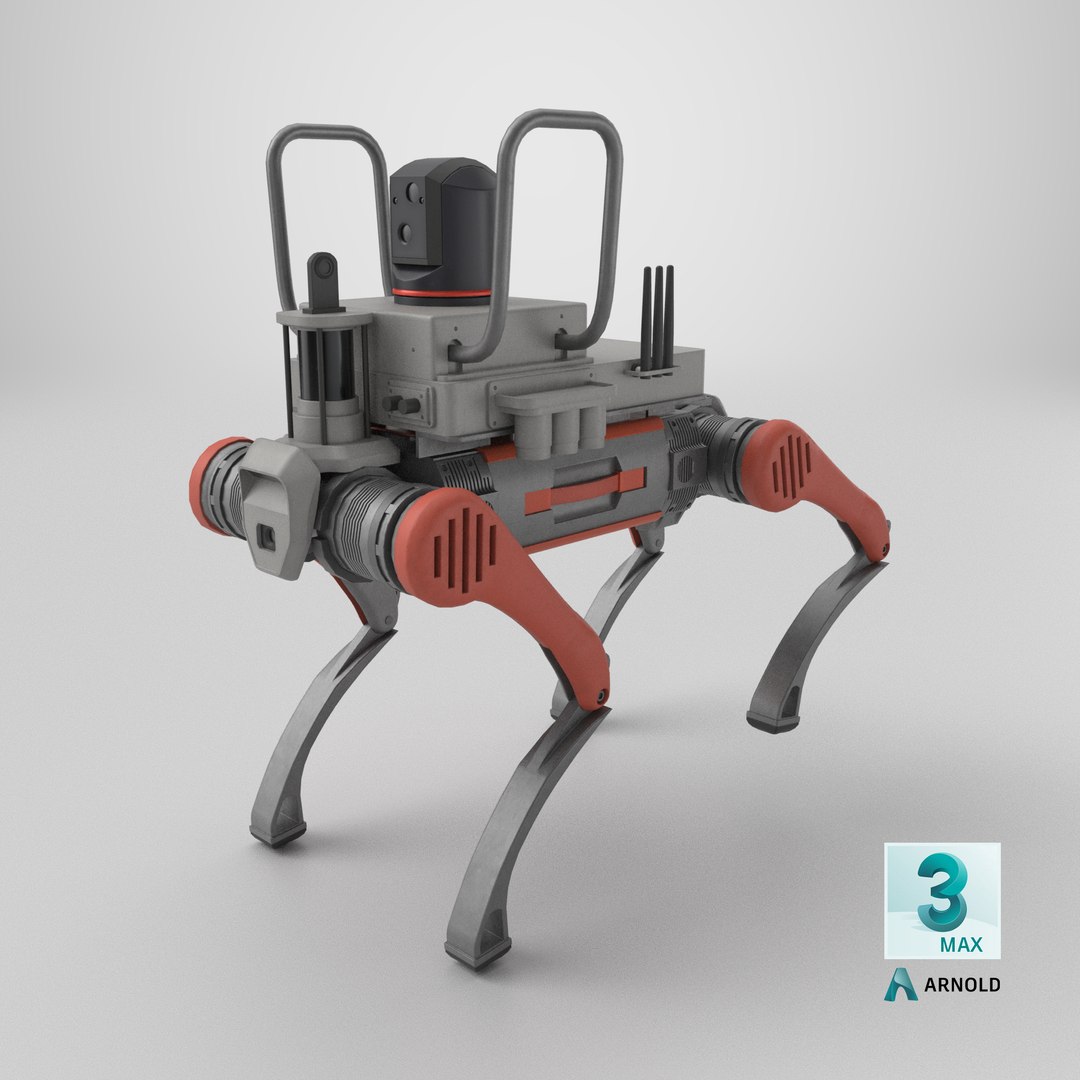 Firefighter Robot Unitree B2 Rescue Modification PBR 3D model https://p.turbosquid.com/ts-thumb/jd/MKwhqV/Xe/stemcell_max_arnold_render/png/1768301449/1920x1080/fit_q87/d6f9f498d74cc203c66c3c5aab9c0f51adf4631c/stemcell_max_arnold_render.jpg