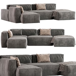 3D model Boca Navi Sofa 2