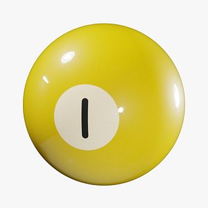 3D model Ball 1