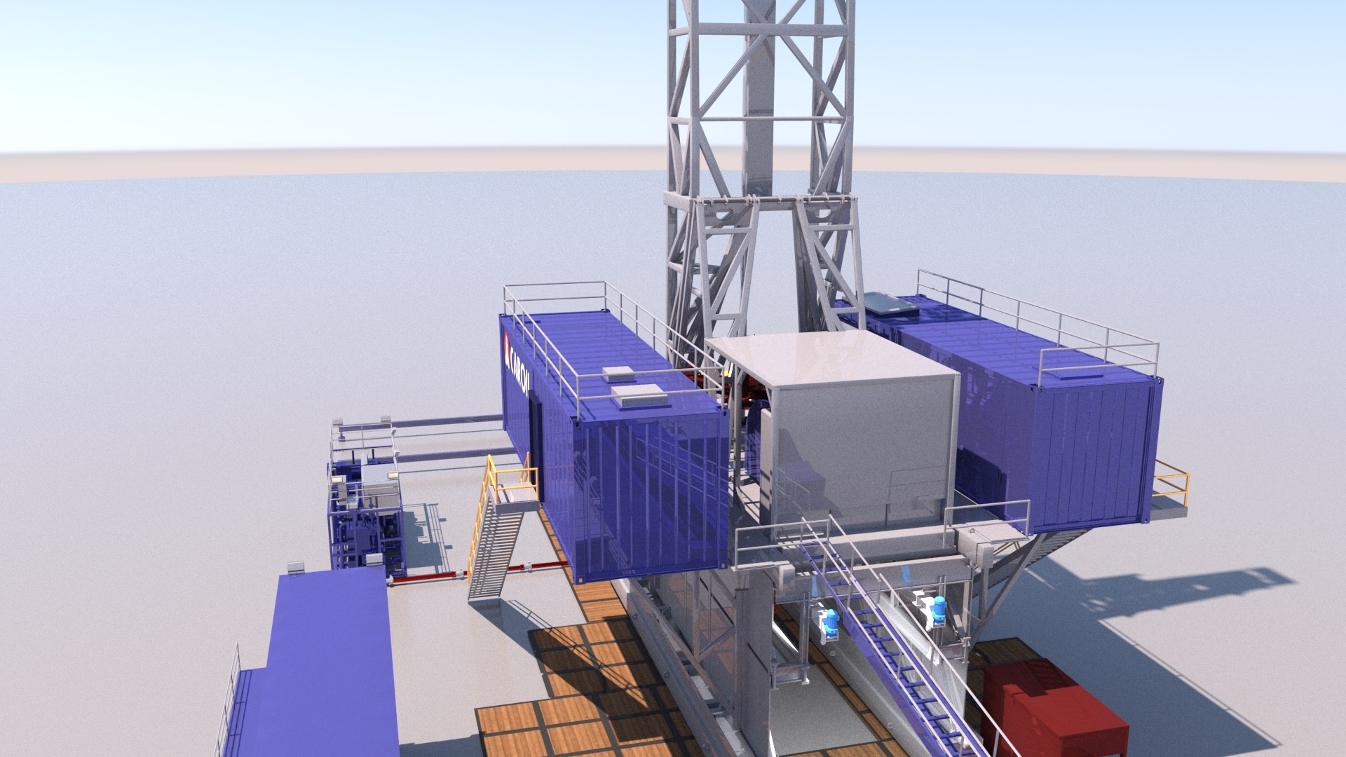 Caroil Skidding Drilling Rig 3D model https://p.turbosquid.com/ts-thumb/jd/X9UYwq/bn/c1_0044/jpg/1701186109/1920x1080/fit_q87/2b87eca5798f58d8caa371bcd4b7f12296f39018/c1_0044.jpg