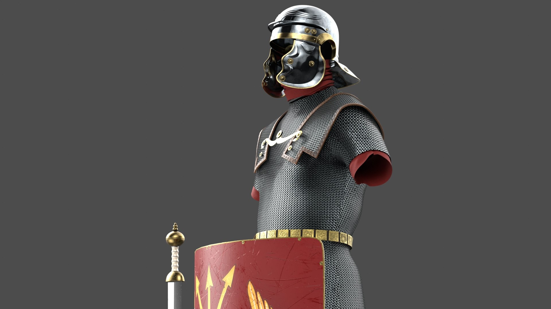Roman Legionary Cloth 3D Model - TurboSquid 2270521