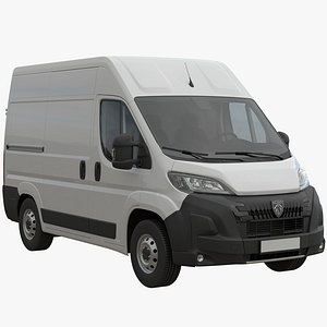 2024 Peugeot BOXER  L1H2 Detailed interior 3D model