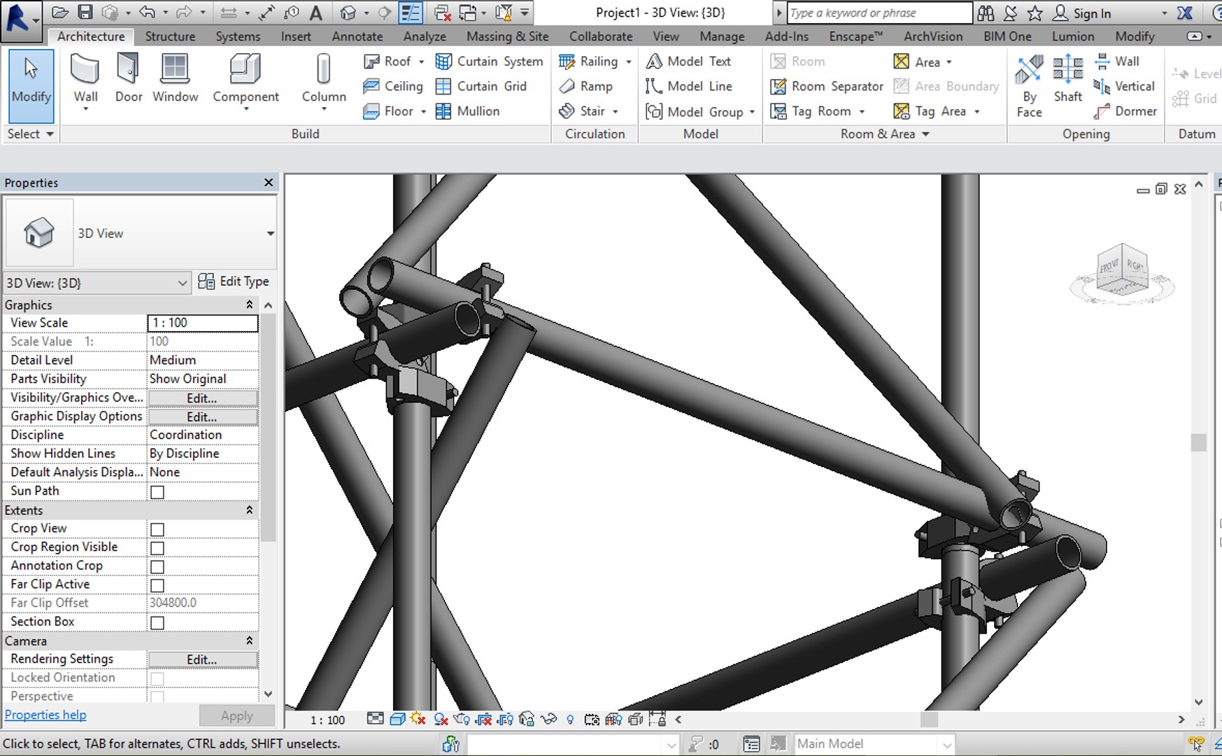 Scaffold Parameter Family Couplers 3D - TurboSquid 1338384