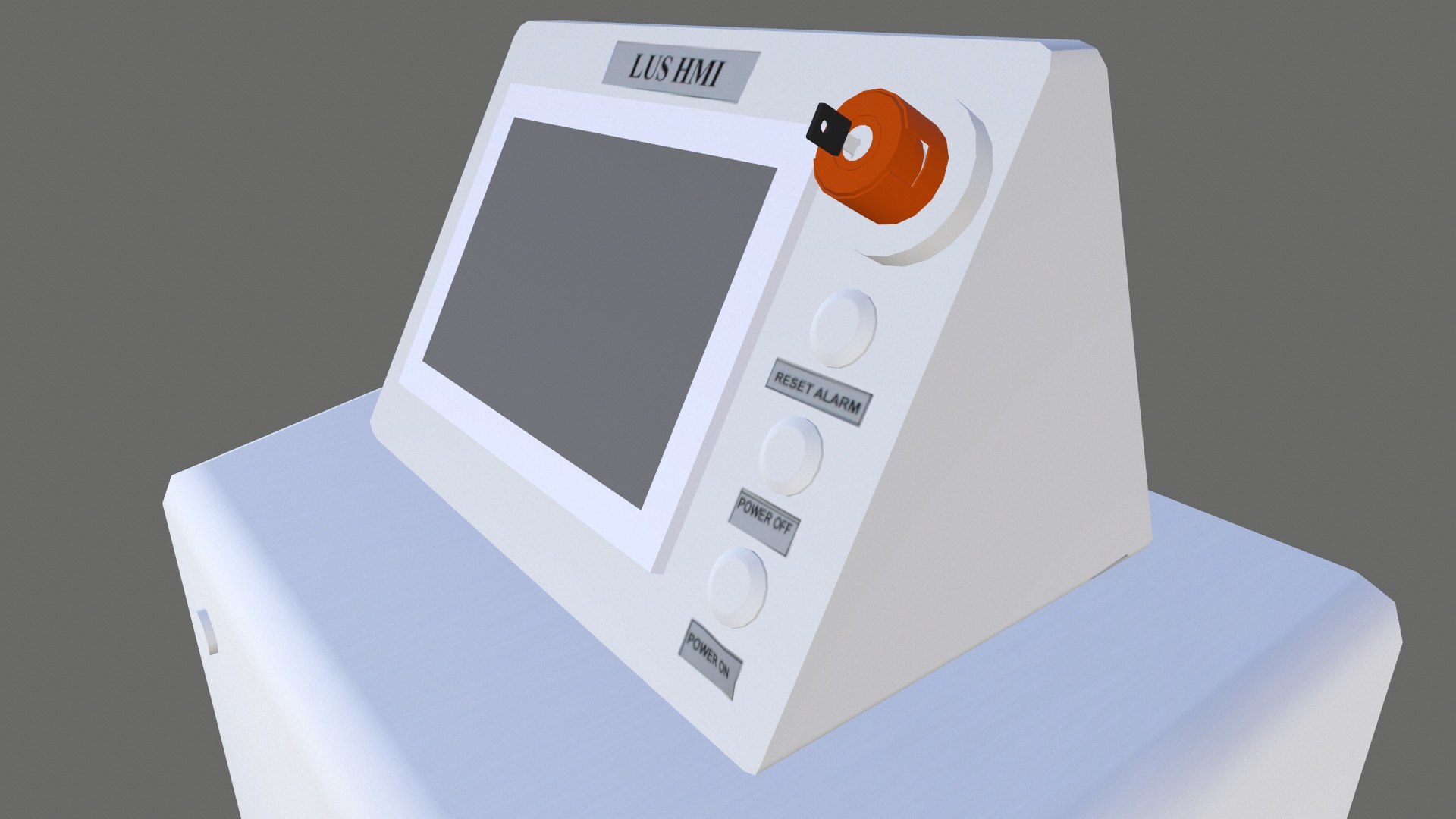 LUS HMI Panel Model - TurboSquid 2316864