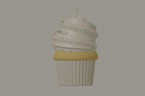 Cupcake 3D model