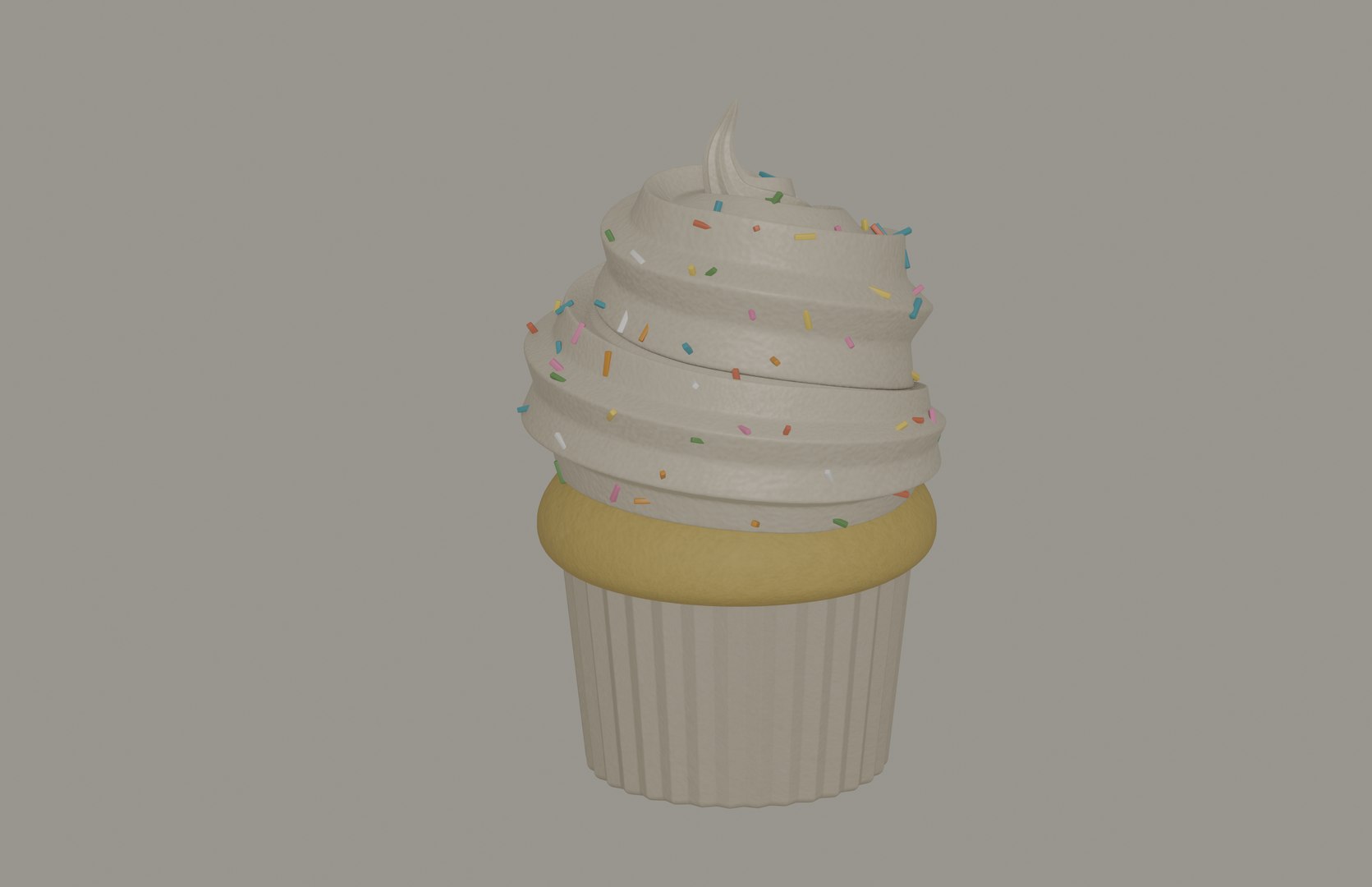 Cupcake 3D Model - TurboSquid 2197078