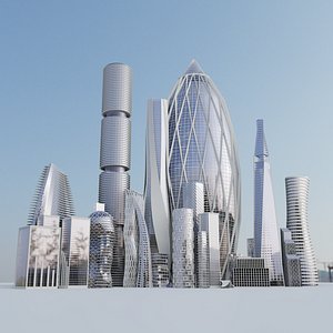 3D Future City 2021 model