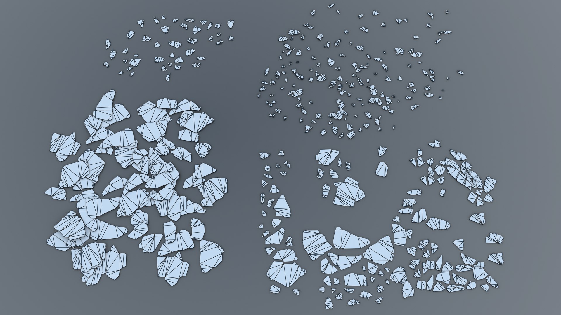 3d Model Rubble Pile