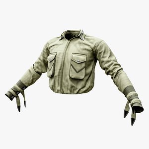 3D Tactical Shirt model