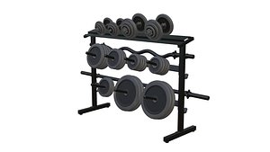 Gym equipment 17 3D model
