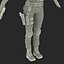 SWAT Woman African American Rigged for Cinema 4D