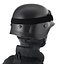 SWAT Woman African American Rigged for Cinema 4D