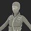 SWAT Woman African American Rigged for Cinema 4D