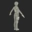SWAT Woman African American Rigged for Cinema 4D