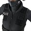 SWAT Woman African American Rigged for Cinema 4D