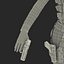 SWAT Woman African American Rigged for Cinema 4D