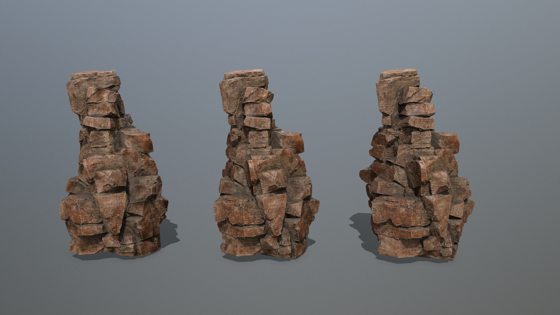 3D Desert Rocks Model - TurboSquid 2074234