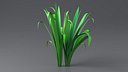 Cartoon Long Grass 07