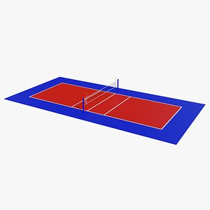 Volleyball Court 3D