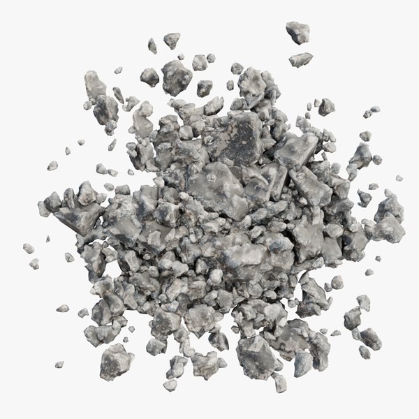 3D Animated Concrete Explode Side - TurboSquid 1778142