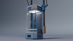 sci-fi capsule