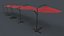 PBR Cantilever Parasol