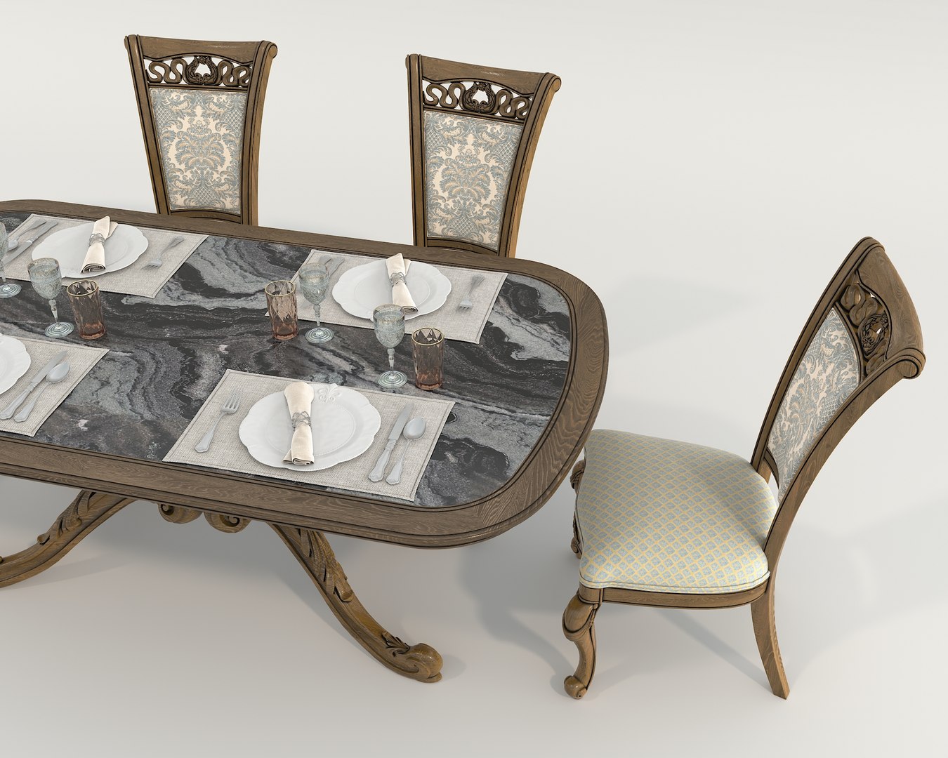 European style Dining Table and Chairs 18 3D model https://p.turbosquid.com/ts-thumb/je/GrW3SI/Bp/4/jpg/1774237004/1920x1080/fit_q87/ed516a2ebe3f4632baa6d4b2ca7a479f4d781a69/4.jpg