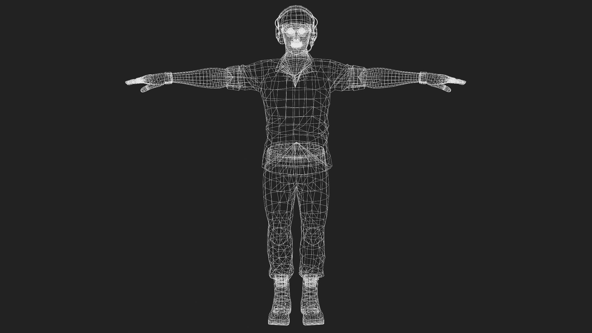 3D military pilot https://p.turbosquid.com/ts-thumb/je/IrTNZR/RO/malesoldierpilotwireframefront/png/1607466231/1920x1080/fit_q87/6acb49f00e0d0fab0364cca372fcbd34d3a30a7e/malesoldierpilotwireframefront.jpg