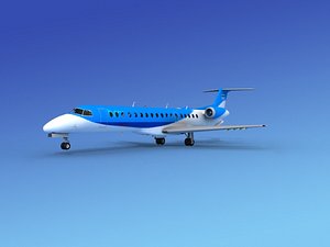 3ds max embraer erj