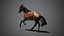 3D Horse Game-ready model
