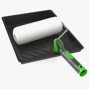Paint Roller with Tray