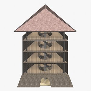 3D Tropical pavilion 26A85