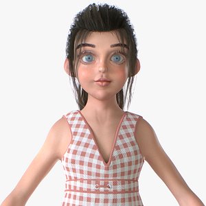Cartoon Girl - Dress