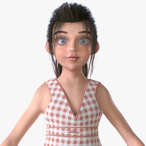 Cartoon Girl - Dress