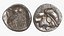 Tetradrachm Athens Ancient Coin 3D