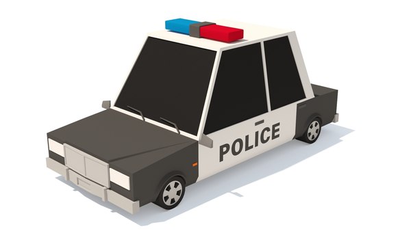 Como desenhar um carro de polícia 