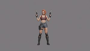 AAA Female Gunfighter