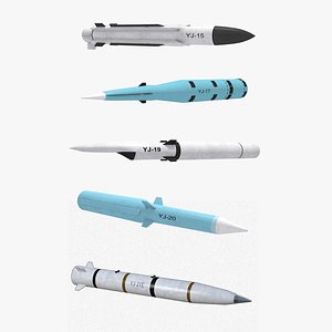 Chinese anti ship cruise missile Collection 2 3D