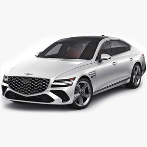 3D model Genesis G80 Sport 2025