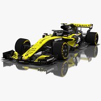 Renault Sport R.S.18 Formula 1 Car Season 2018