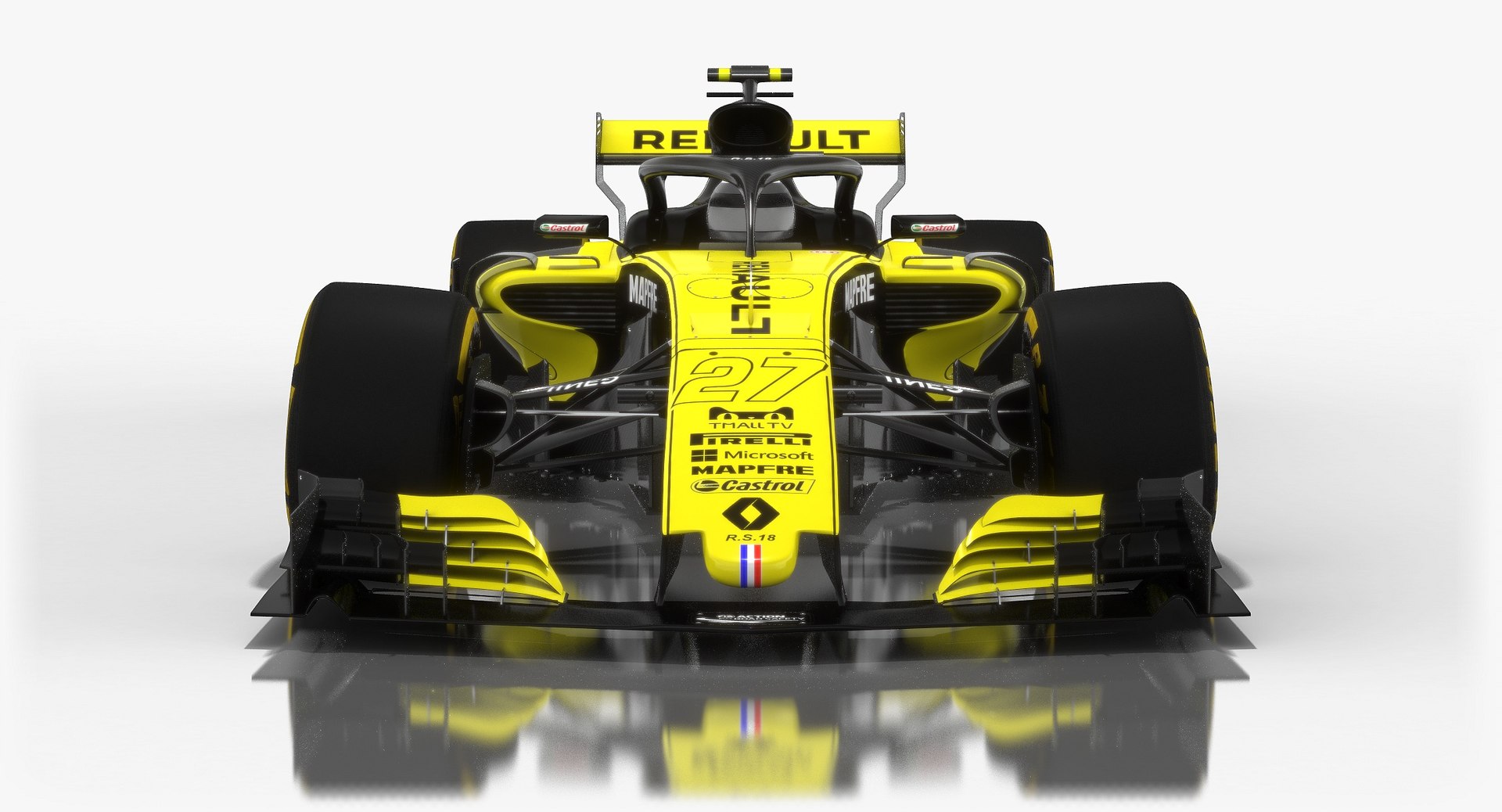 Renault r s 18 3D - TurboSquid 1261149
