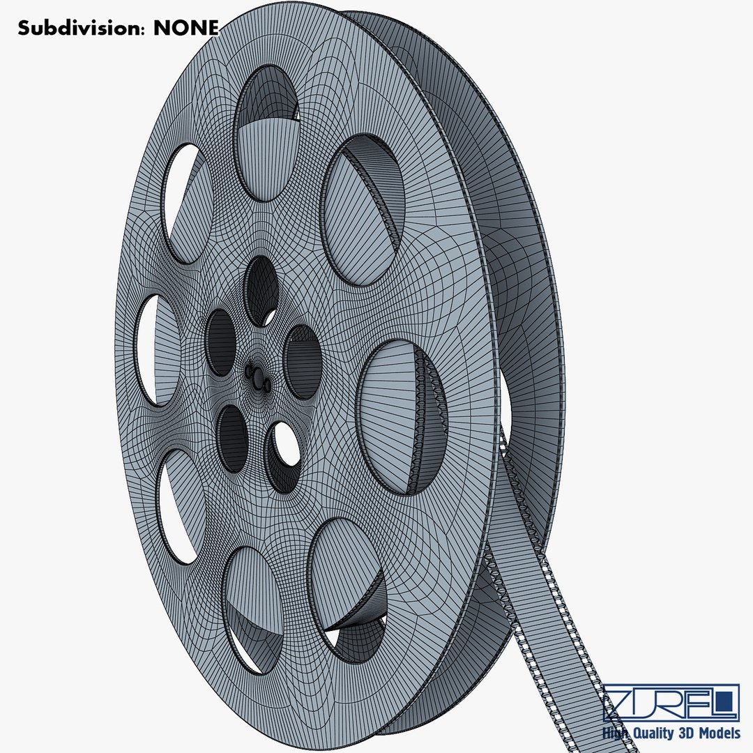 video film reel 35mm 3D model https://p.turbosquid.com/ts-thumb/je/cGuNpc/Xm/video_film_reel_v_1_wireframe_0002/jpg/1713532536/1920x1080/fit_q87/246903d0113b3a685f1a6fdb954c530d0d284e36/video_film_reel_v_1_wireframe_0002.jpg