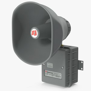 Audible Signaling Device Federal Signal 300GCX 3D model