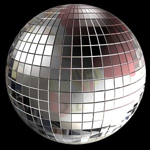disco ball 3d model