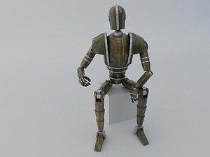 wood man 3d max