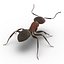 Red Ant Rigged for Cinema 4D