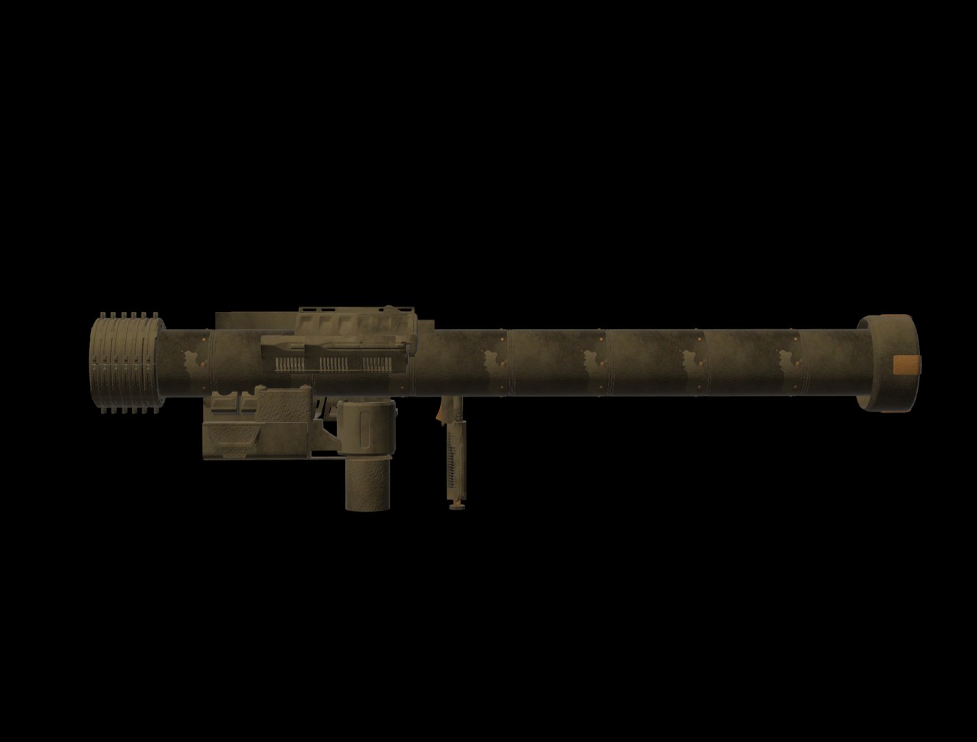 missile fim-92 stinger obj