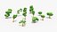 150 trees 3D model